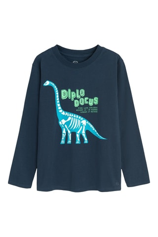 T-shirt - Bleu foncé