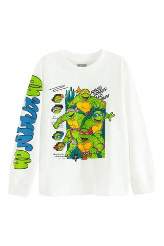 Sweat Tortues Ninja - Ecru