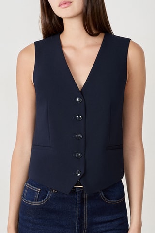Gilet da completo Eva - Blu notte