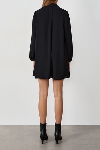 Abito a trapezio Elene - Nero