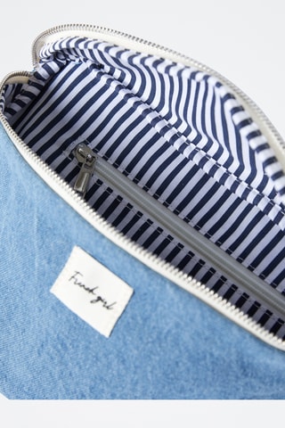 Marsupio in jeans Mona - Azzurro