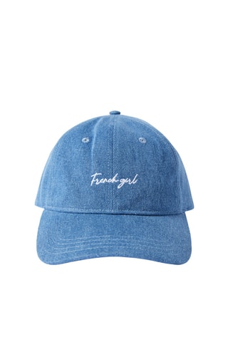 Cappellino in jeans Mona - Azzurro