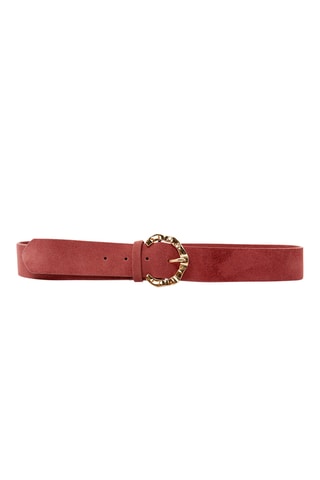 Cintura in crosta di pelle Marina - Rosa