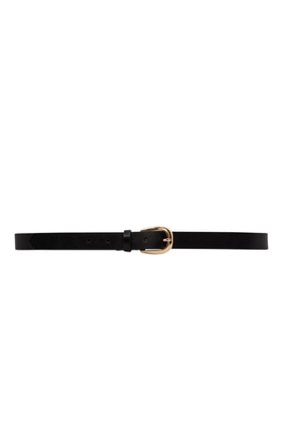 Cintura in pelle Maustine - Nero