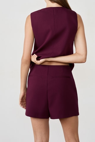 Gonna shorts New Eva - Bordeaux