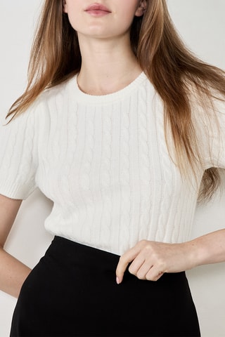 Top Laurena - Bianco