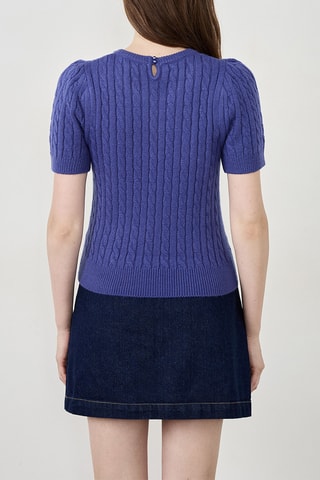 Top Laurena - Blu elettrico