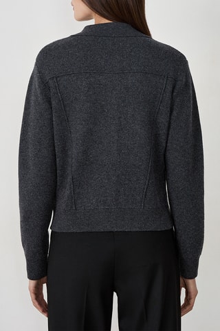 Cardigan Laurina - Antracite melange