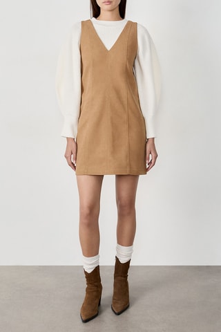 Abito taglio dritto Farah - Taupe