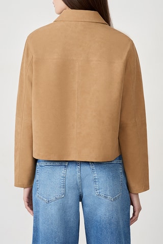 Veste Branco - Taupe