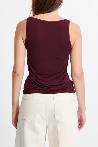 Top Warme Up Lace - Bordeaux