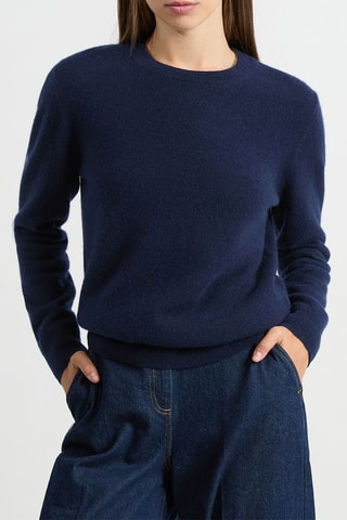 Maglia in cashmere Louise - Blu notte