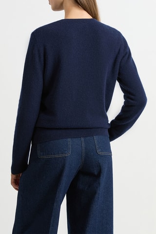 Maglia in cashmere Louise - Blu notte