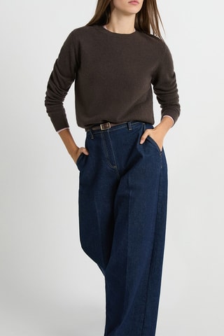 Pull en cachemire Louise - Marron