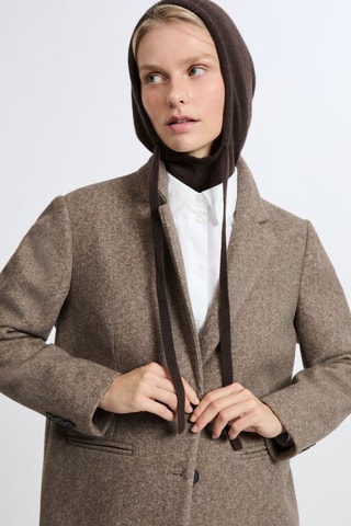 Passamontagna in cashmere Louise - Marrone