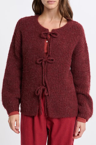 Cardigan pigiama Mano - Bordeaux