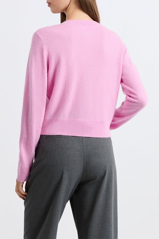 Cardigan in cashmere Louise - Rosa