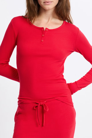 Top pigiama Paolina - Rosso