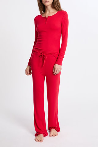 Top pigiama Paolina - Rosso