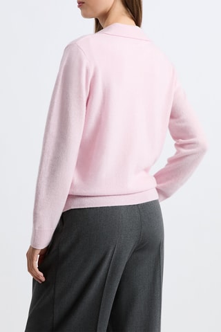 Maglia in cashmere Louise - Rosa cipria