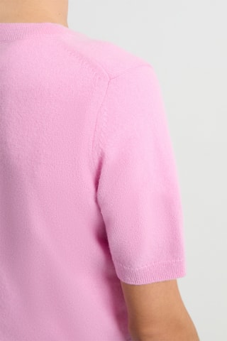 Top in cashmere Louise - Rosa