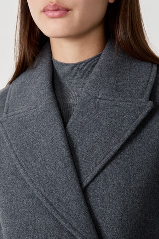 Cappotto in lana Laura - Antracite