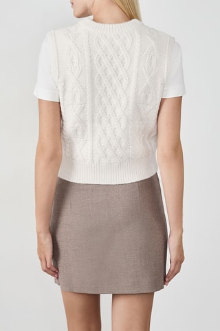 Gilet Franickie - Ecrù