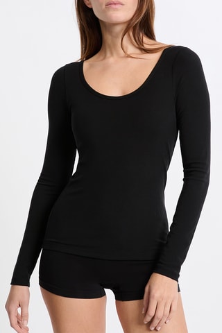 Top pigiama Bra - Nero