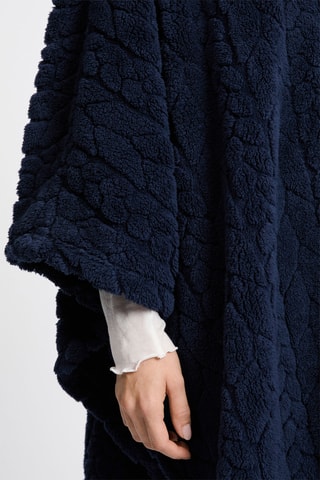 Kimono pigiama con cappuccio Mund - Navy
