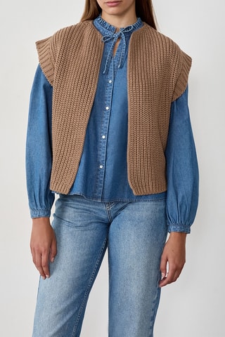 Camicia in jeans Delvis - Blu elettrico
