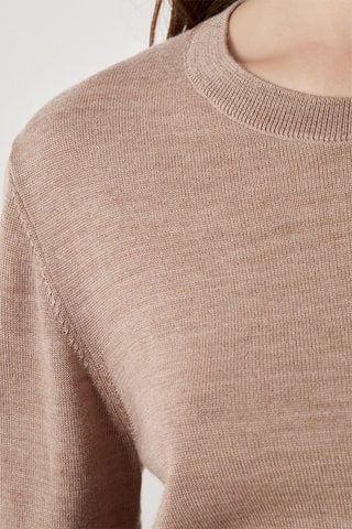Maglia in lana Laisa Rond - Taupe