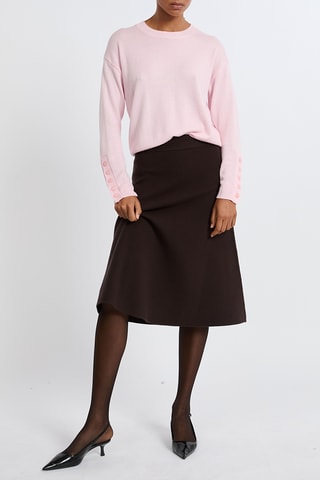 Maglia Lines - Rosa cipria