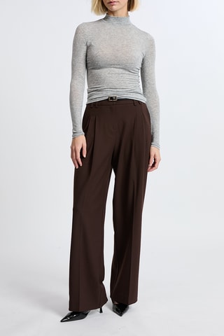 Top Jeanette - Grigio melange