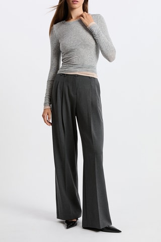 Top Jeanette - Gris chiné