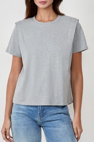 T-shirt Jaetan - Grigio chiaro melange