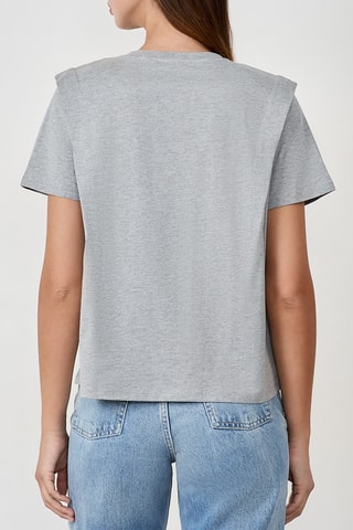 T-shirt Jaetan - Grigio chiaro melange