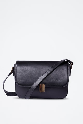 Borsa a tracolla in pelle Nina - Nero