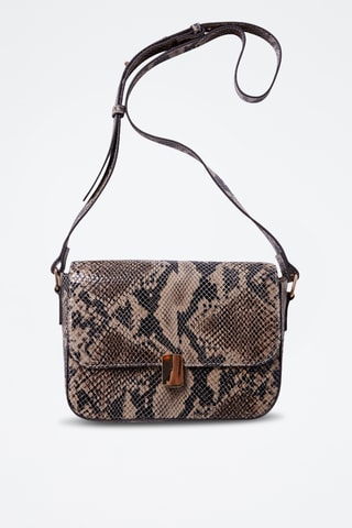 Borsa a tracolla in pelle Nina - Beige