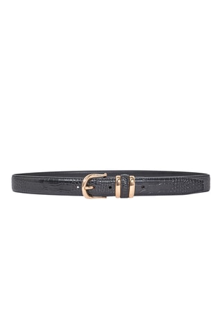 Cintura in pelle Naddy - Nero