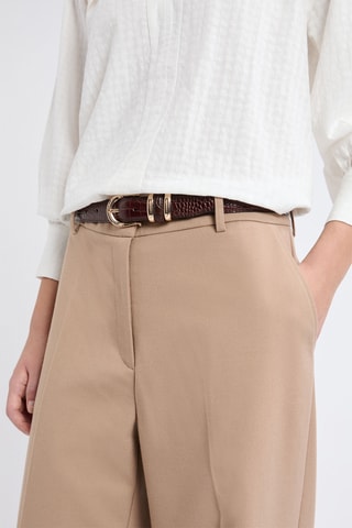Cintura in pelle Naddy - Marrone