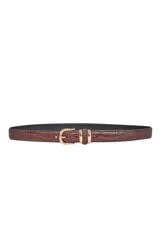 Cintura in pelle Naddy - Marrone