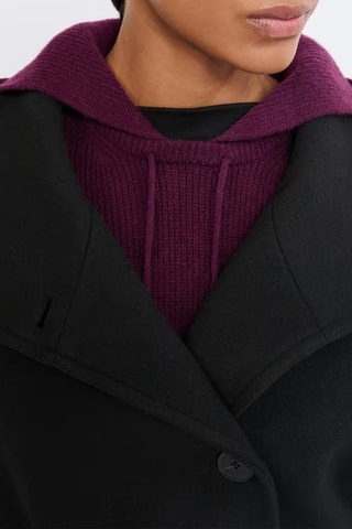 Plastron con cappuccio Nenet - Bordeaux