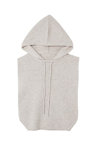 Plastron con cappuccio Nenet - Beige