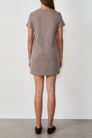 Abito taglio dritto Cesar Pdp - Beige