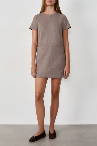 Abito taglio dritto Cesar Pdp - Beige