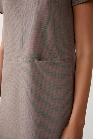 Abito taglio dritto Cesar Pdp - Beige