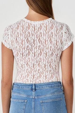 Body in pizzo Joy - Ecrù