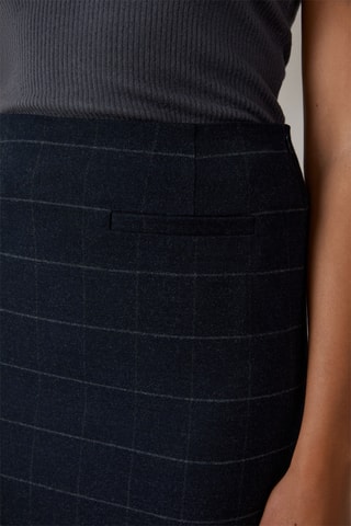 Gonna taglio dritto Henry - Navy