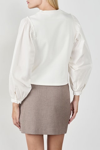 Blusa Jais - Bianco