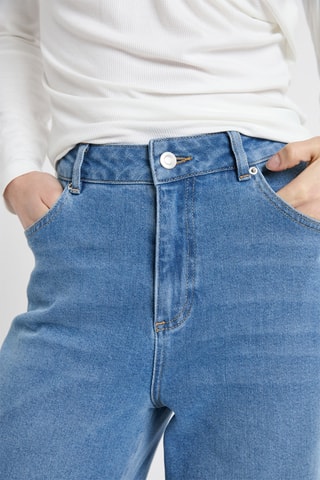 Jeans a vita alta Clemence - Blu